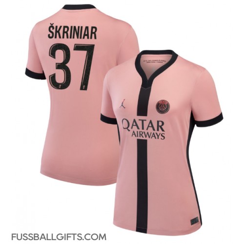 Paris Saint-Germain Milan Skriniar #37 Fußballbekleidung 3rd trikot Damen 2024-25 Kurzarm